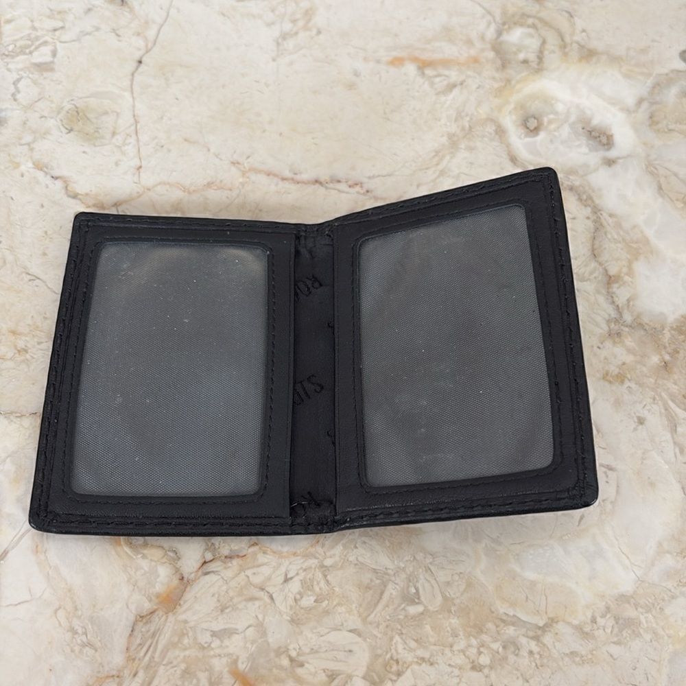 Roots Leather Card Wallet - Picture 6 of 8